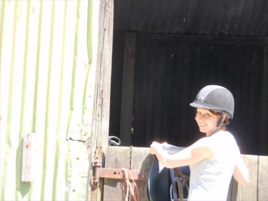 Tracy — founder of Equinine Animal Therapy